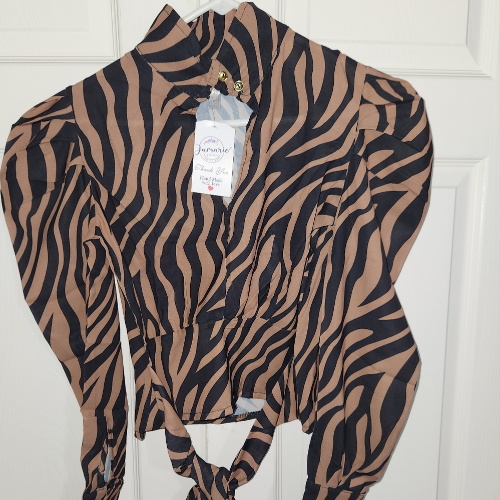 Print blouse - Picture 2 of 3